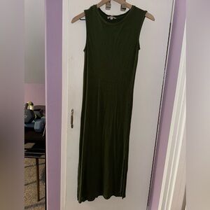 Koton Green Sleeveless Maxi Dress